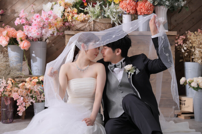 ベールに包まれて、、、