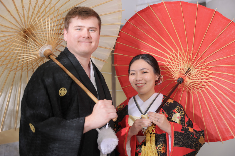 笑顔が素敵なおふたり