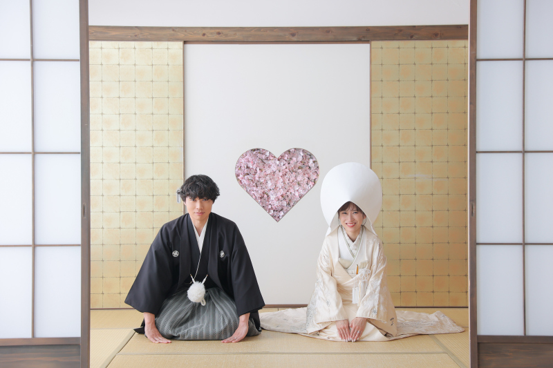 お辞儀ショット