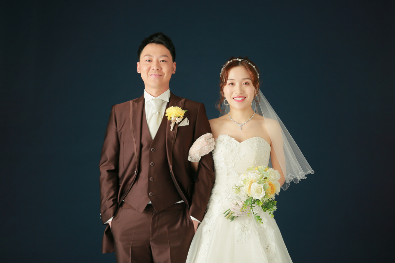 シンプルな背景も人気