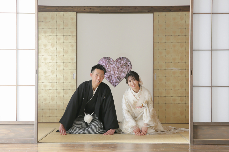 猪目窓のハート!