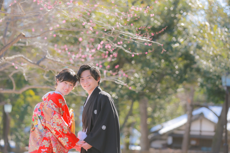 ピンクとグリーンと