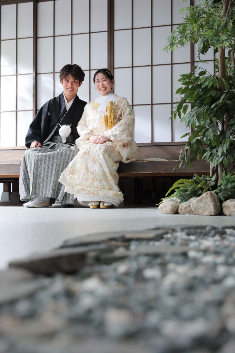 縁側でゆったり