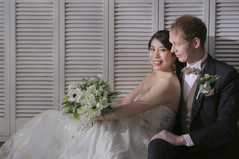 ご新婦様の笑顔にキュン！