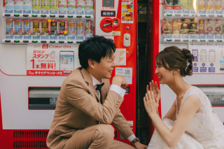 おふたりらしく！新宿の街並みロケーション