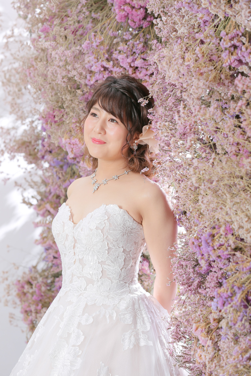 年内限定ドライフラワー背景