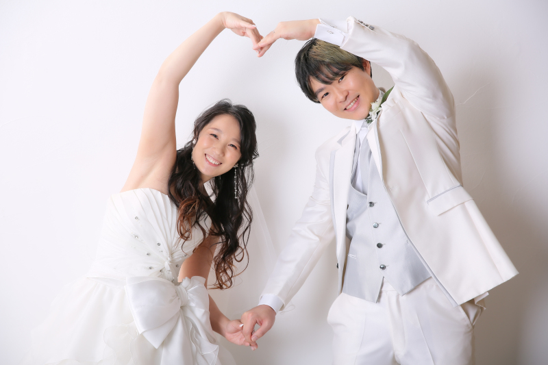 結びのショットは