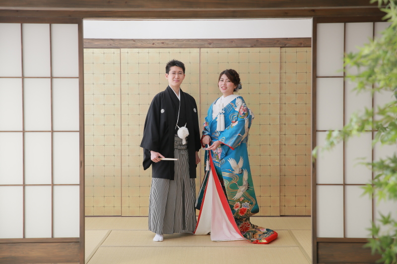 立ち姿もしっかりと