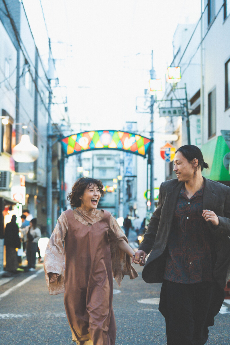 2人で追いかけっこしてもらったり