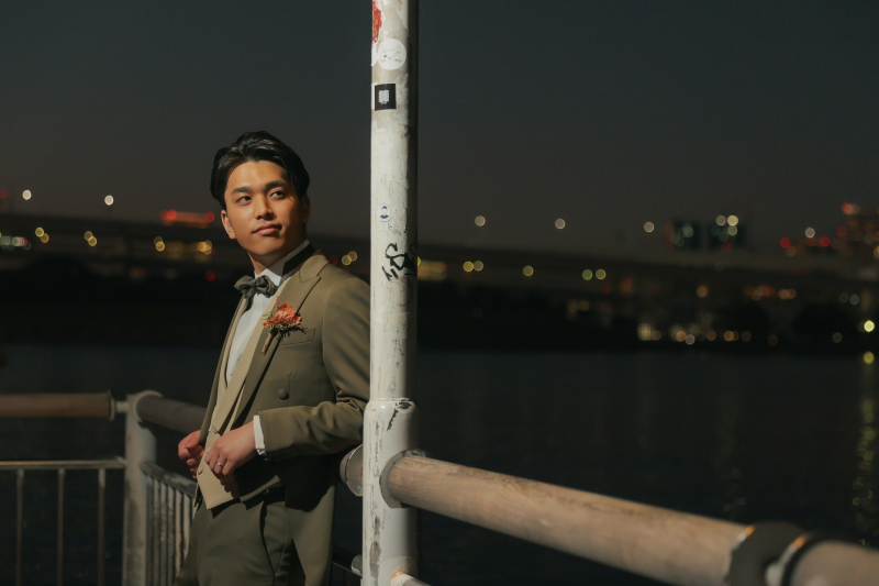 新郎さまソロカット