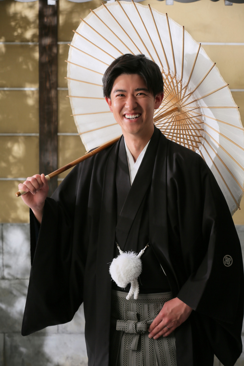 ご新郎様のソロカット