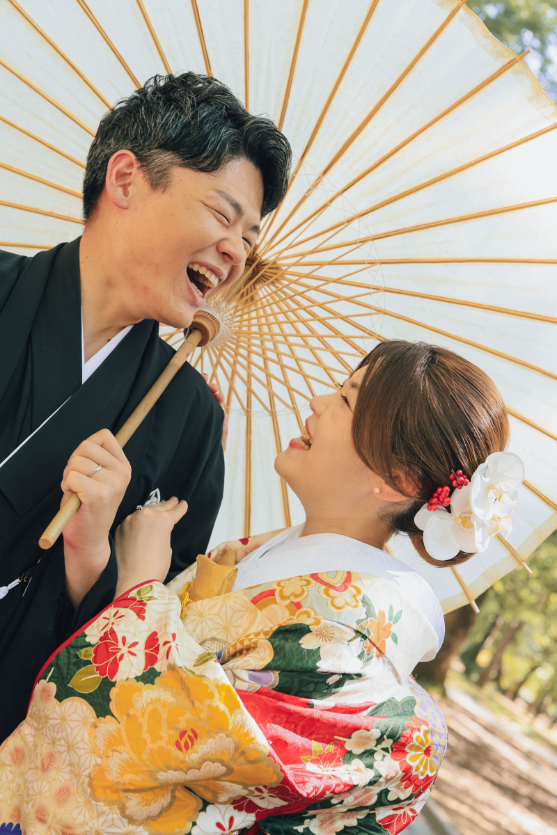 突然爆笑しちゃうお二人❤︎