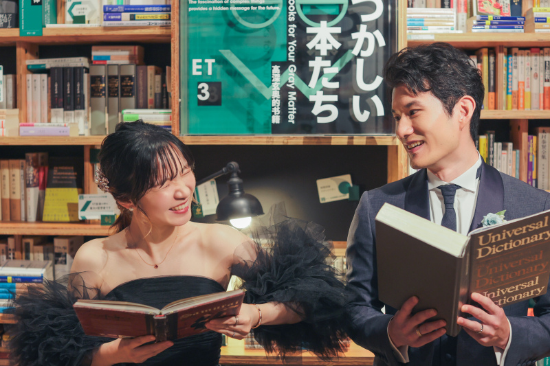 自然な表情のおふたり