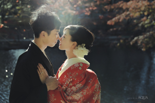 紅葉ロケーション at 肥後細川庭園