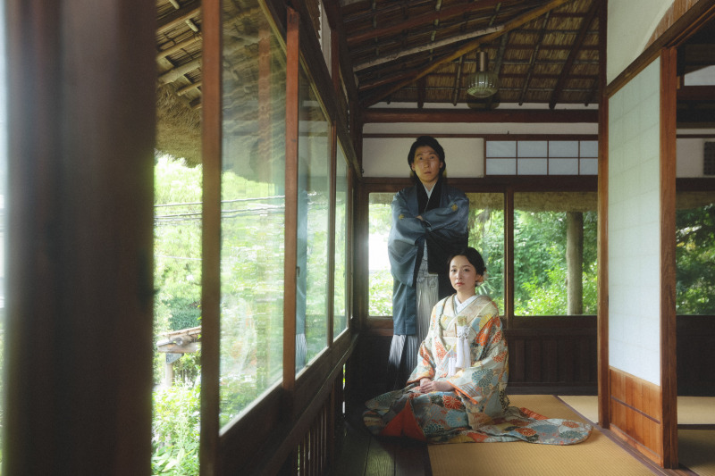 和装の写真も撮影可能です。