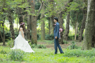 森の中でプロポーズ♪