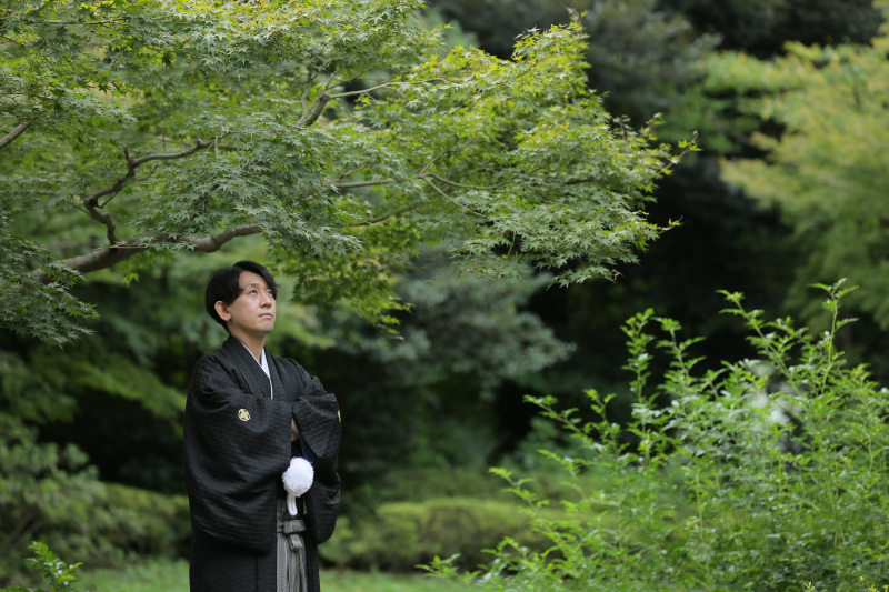 新郎様のソロショット