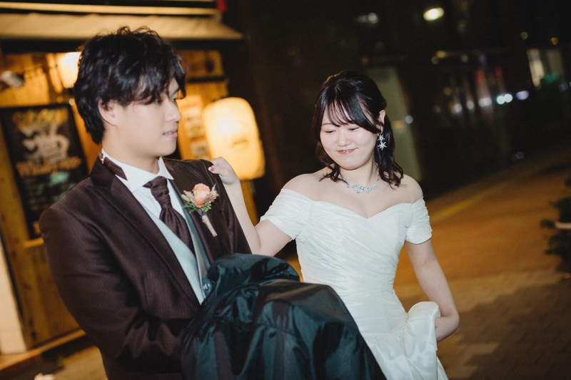 街中ならではのワンシーン