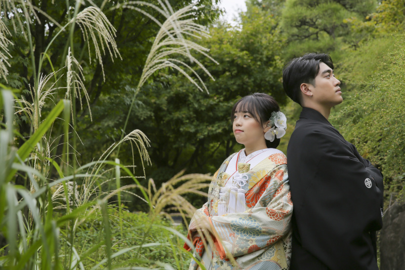 Welcome back to Japan, in Mejiro garden.