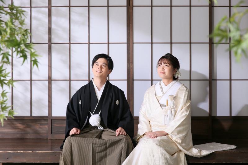 縁側でのんびりと