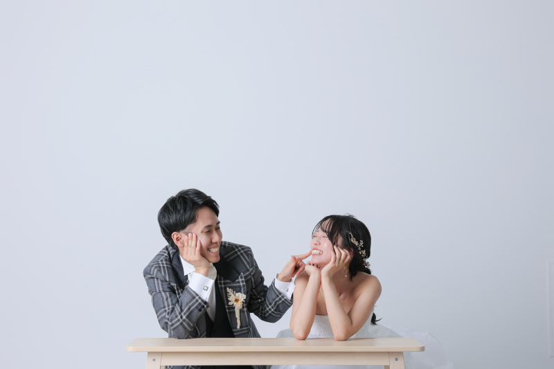 笑顔溢れるお二人