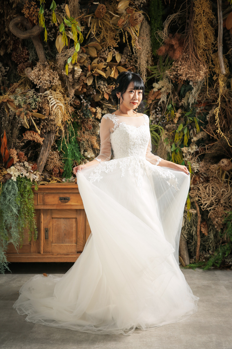 ご新婦様のソロショット