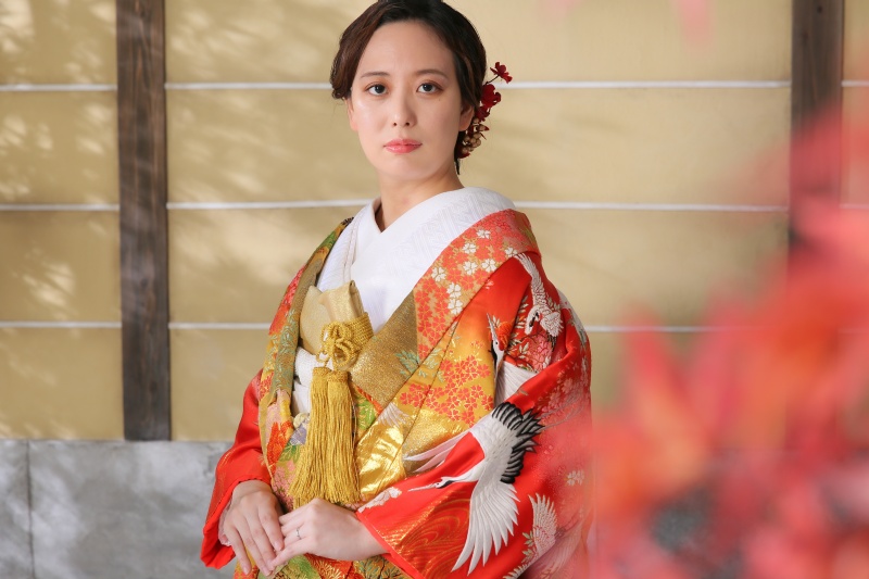 赤色が映えますね♪