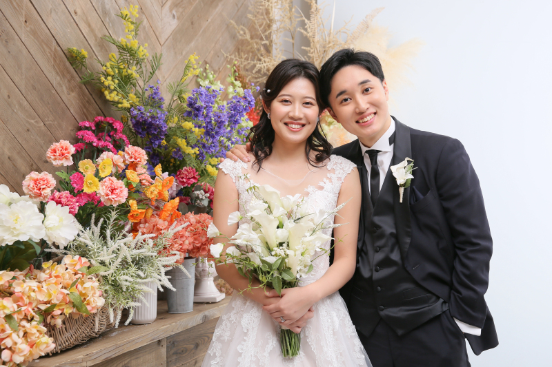 たくさんのお花と