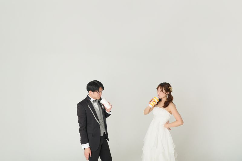 結びはドリンクで乾杯♪