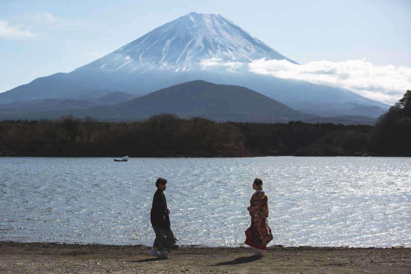 ダイナミックな富士と一緒に！
