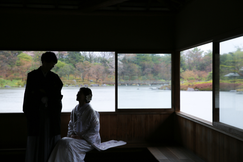 2人だけの世界。