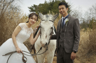 富士山の麓で乗馬撮影♪