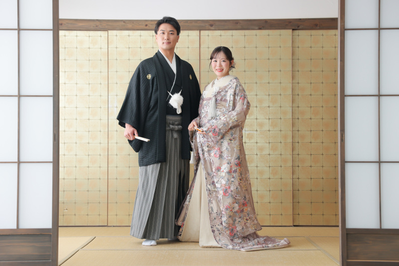 正式な立ち姿