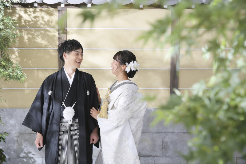 見つめ合ってるお二人