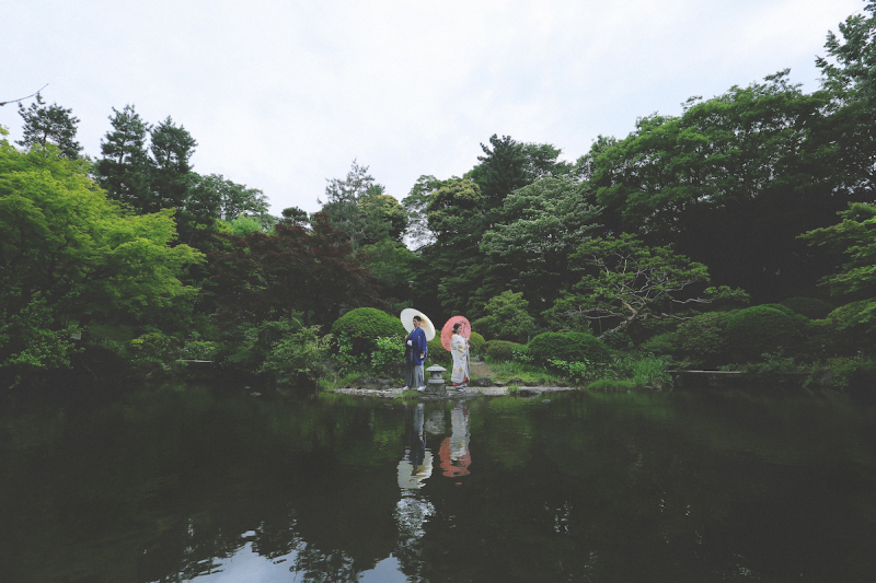 自然を二人占め