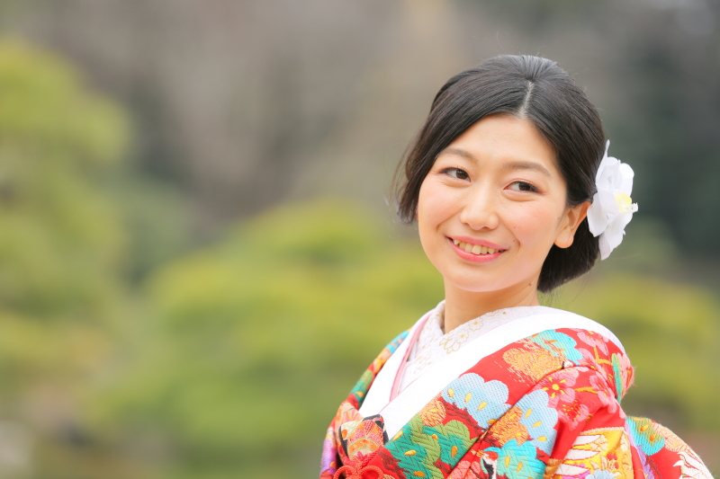 ご新婦様のUPショット。