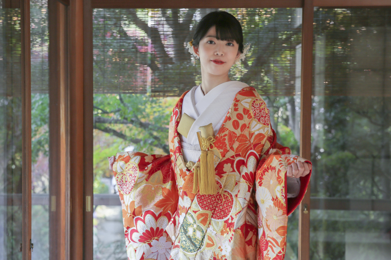 ご新婦様のソロショット。パート1