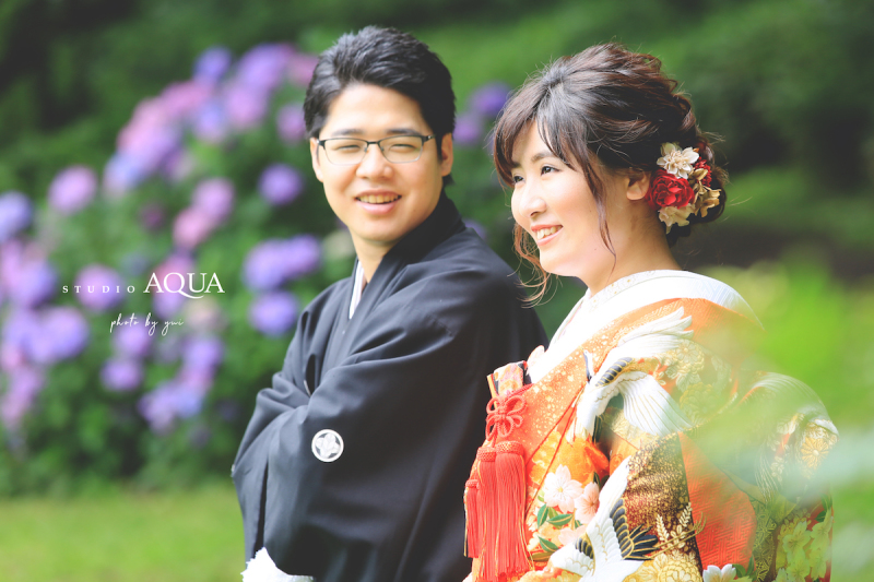 「あじさいさいた」