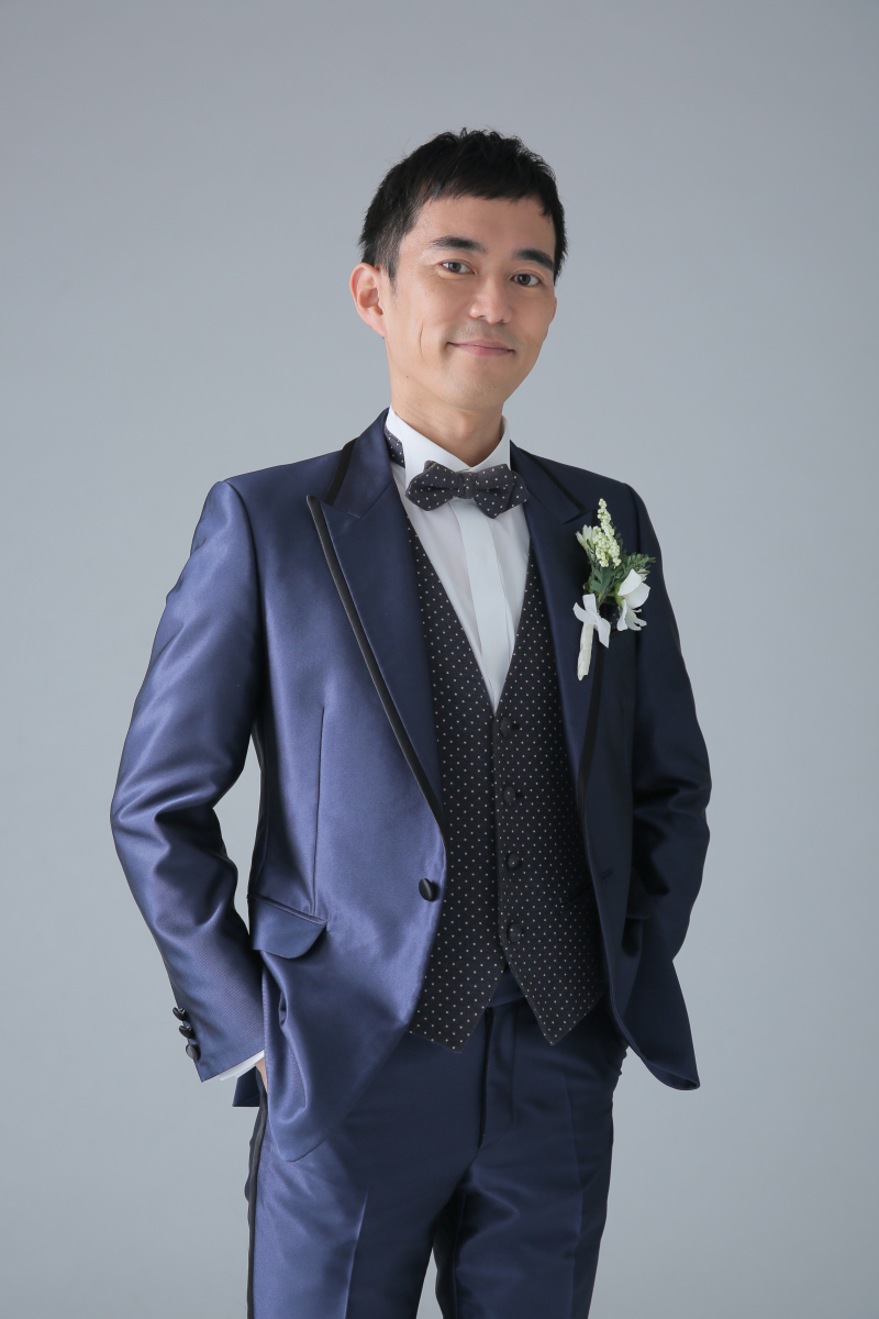 ご新郎様のソロショット
