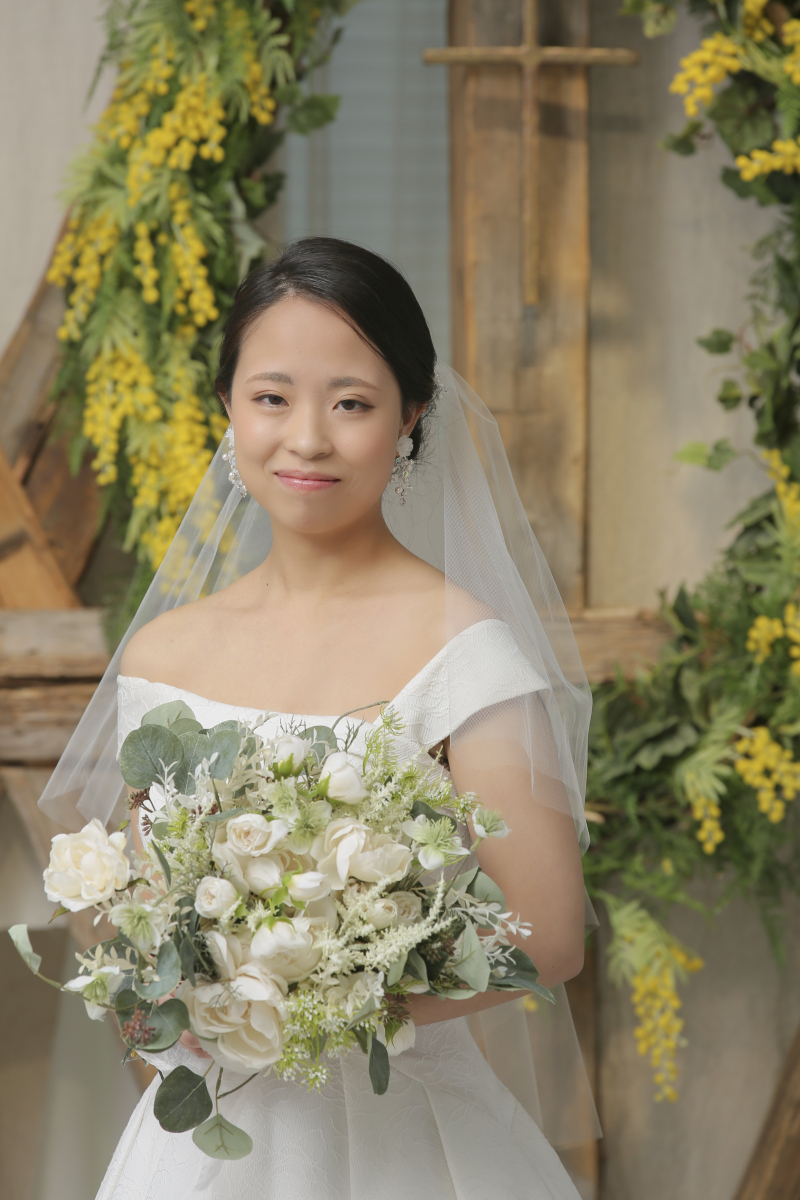 ご新婦様のソロショット。パート1