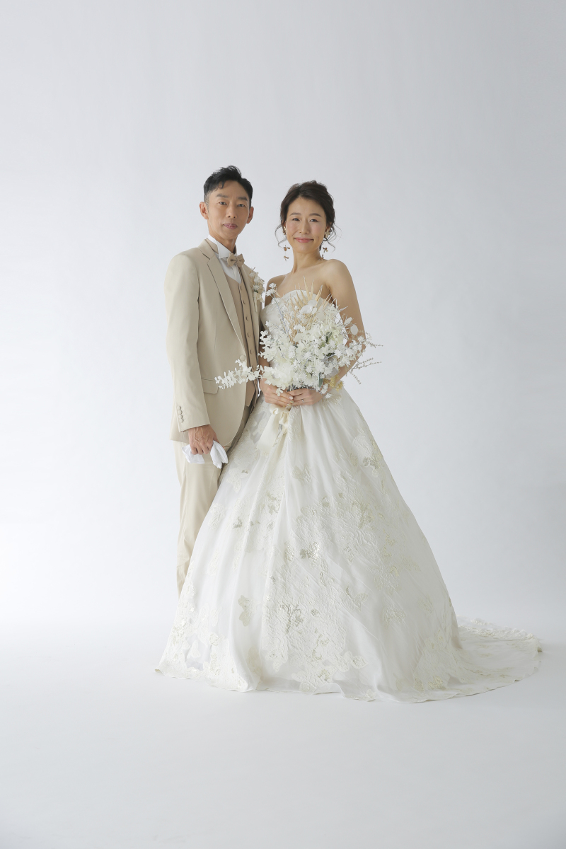 最初は真面目に正ポーズ