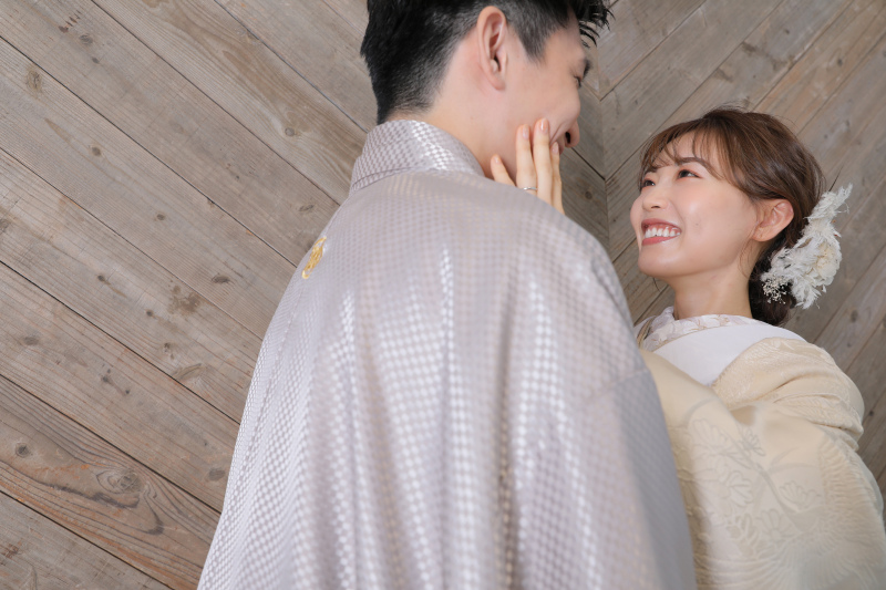 お嫁様からのアングル