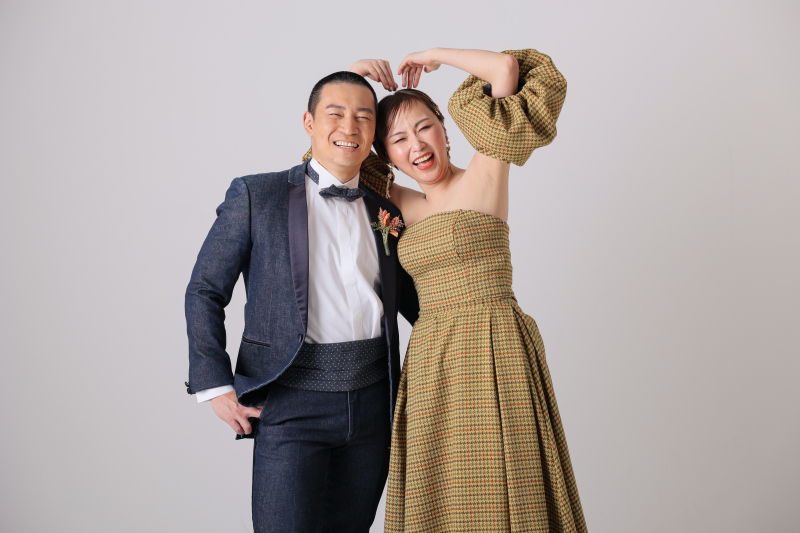 お二人らしさ満載！！【屋内庭園スタジオ＋洋装ハウススタジオ】