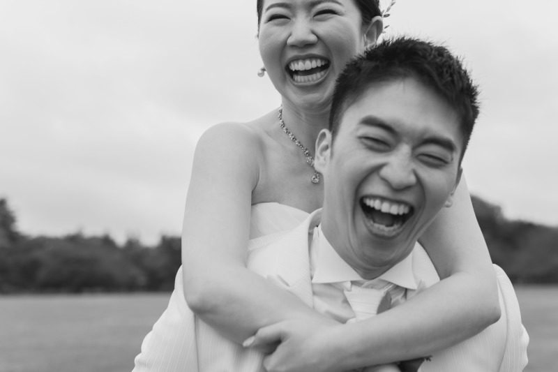 今度はカメラマンと鬼ごっこ