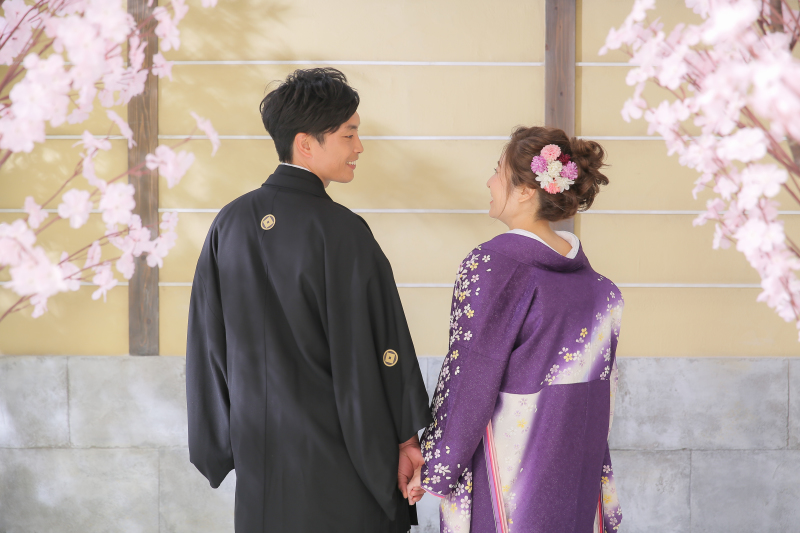 桜に今なら包まれながら撮影することができます。