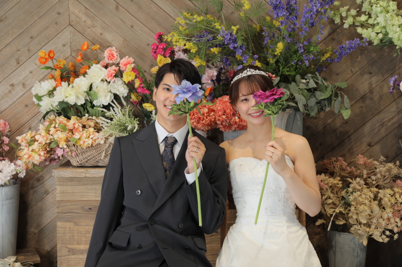 お花屋さんでも