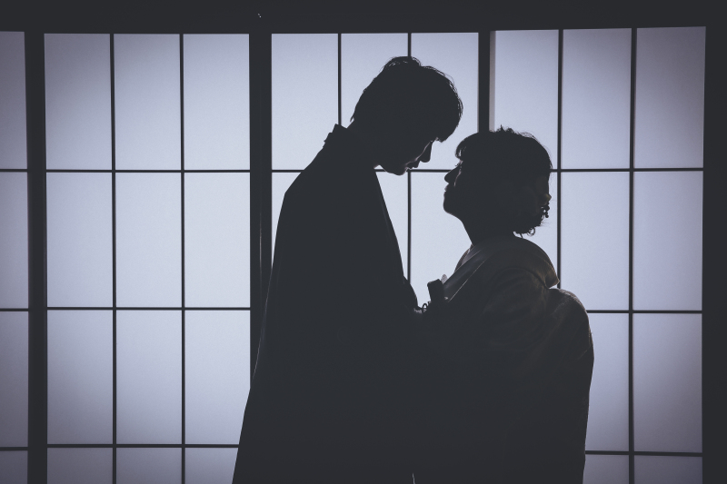 和室シルエット