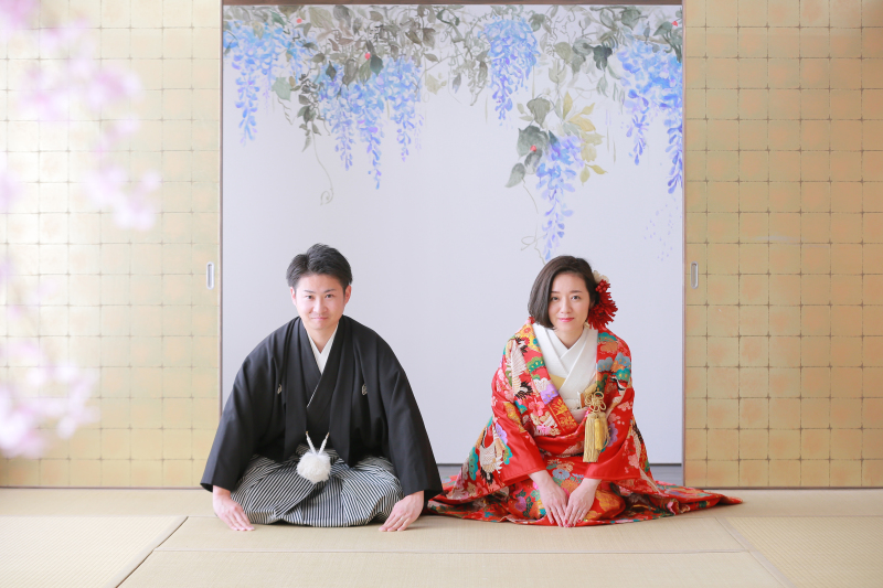 お茶室でも撮れます