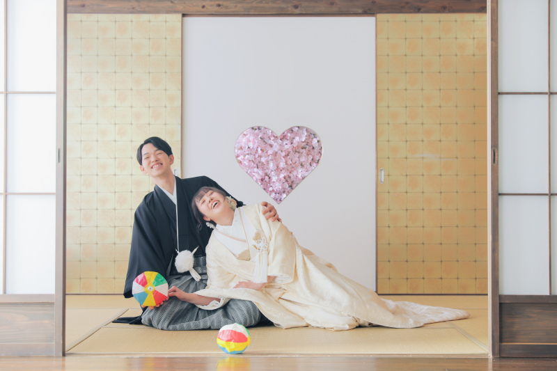 和装と洋装で涼しく撮影！