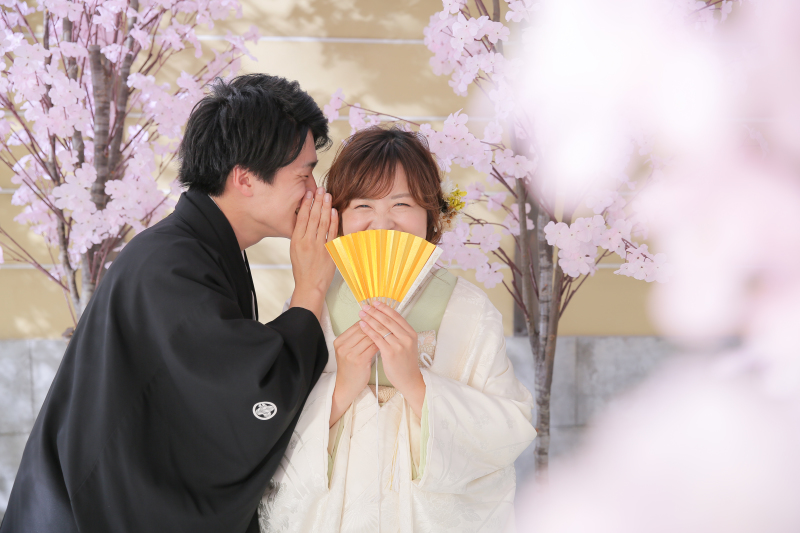 桜の中で内緒話♪